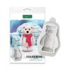 Mulaj din silicon - POLAR BEAR - 7,1 cm - Katy Sue - Anyta Cooking