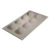 Mulaj din silicon - Semisfere Medii - 5 cm - Cesil - Anyta Cooking