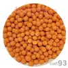 Orez Extrudat Glazurat cu Ciocolata veritabila - PORTOCALIU cu gust de Portocale - 4mm - 100 gr - Anyta Cooking