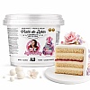 Pasta de Zahar - PREMIUM - ALBĂ - 1 kg - Pentru Acoperire - Anyta Cooking
