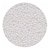 Perle / Perlute din zahar 2mm - Alb Perlat / White - 1kg - Pastry Colours