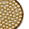 Perle / Perlute din zahar 14mm - Auriu / Gold - 1kg - Pastry Colours