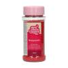 Perle mici decorative din zahar 2mm - Rosu / RED- 80 GR -Funcakes