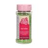 Perle mici decorative din zahar - GREEN- 80 GR -Funcakes