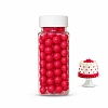 Perlute din Zahar 10 mm - Rosu / Red - 100 gr - Dr Gusto
