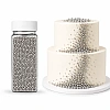 Perlute din Zahar 2 mm - Argintiu / Silver - 100 gr - Dr Gusto