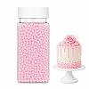 Perlute din Zahar 4 mm - Roz / Pink  - 100 gr - Dr Gusto