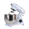Robot de bucătărie Mixer cu bol din inox 6.5 L, 1800W, 4 accesorii incluse &ndash; Retro Floral &ndash; Anyta Cooking