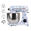 Robot de bucătărie Mixer cu bol din inox 6.5 L, 1800W, 4 accesorii incluse &ndash; Retro Floral &ndash; Anyta Cooking