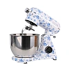 Robot de bucătărie Mixer cu bol din inox 6.5 L, 1800W, 4 accesorii incluse &ndash; Retro Floral &ndash; Anyta Cooking