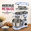 Robot de bucătărie Mixer cu bol din inox 6.5 L, 1800W, 4 accesorii incluse &ndash; Retro Floral &ndash; Anyta Cooking