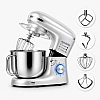Robot de Bucătărie Mixer cu bol de 6.2 L - 2000W - Gri - Anyta Cooking