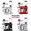 Robot de Bucătărie Mixer cu bol de 6.2 L - 2000W - Gri - Anyta Cooking