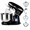 Robot de Bucătărie Mixer cu bol de 6.2 L - 2000W - Negru - Anyta Cooking
