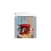 Robot de Bucătărie Mixer cu bol de 6.2 L - 1500W -Roșu- cu blender și tocător-Anyta Cooking