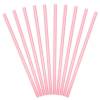 Set 10 buc pai roz -PAPER STRAWS - 19,5 cm- Partydeco