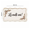  Set 120 buc decor din ciocolata - La multi ani - Dr Gusto