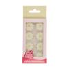 Set 16 decor din zahar flori WHITE DAISIES - FunCakes