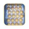 Set 250 buc coji minitarte - Patrate Vanilie - 45x45 mm - Anyta Cooking
