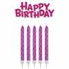 Set 17 Lumănări pentru zi de naștere-Pink-PME