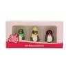 Set 3 buc Decor din zahar - PINGUIN 3D - 4 - 4,5 cm - Funcakes