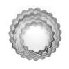 Set 5 buc Decupator otel inoxidabil-Tip floare-Cookie Cutter