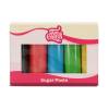 Set 5 culori Fondant culori de baza- 5x 100 GR- Funcakes