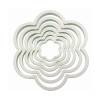 Set 6 buc Decupatoare din plastic - FLOWER- Pme