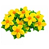 Set decor comestibil - "Floare de padure galbena" - 11 buc - Anyta Cooking