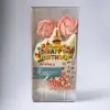 Set Decor din Pasta de Zahar „Happy Birthday” + 2 Bezele roz cu alb + margele - YKPACA