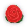 Set Decor din Pasta de Zahar - ROSU- 7 Trandafiri - YKPACA 