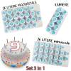 Set Decupatoare 3 in 1 - Litere Majuscule+Minuscule+Numere - Anyta Cooking -Transport Gratis