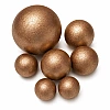 Sfere comestibile AURIU BRONZ - set 7 buc pentru decorarea deserturilor &ndash; Anyta Cooking