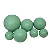 Sfere comestibile VERDE MENTA - set 7 buc pentru decorarea deserturilor &ndash; Anyta Cooking