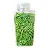 Sprinkles Rods-Decor Zahar Tije - 250 gr - Verde - Dr Gusto