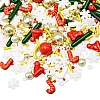 Sprinkles - Wonderful Christmas Time - Mix de Crăciun Roșu, Verde și Auriu - 90g - Happy Sprinkles