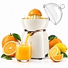 Storcător de Citrice Silentios - Electric, Crem cu 2 conuri și cioc anti-stropire &ndash; Anyta Cooking