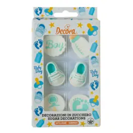 Set decoratiuni din zahar - „E baietel!” - Decora