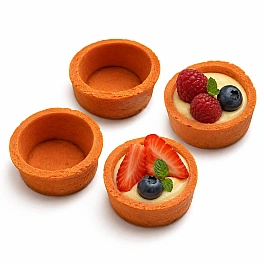 Set 108 buc Coji tarte PORTOCALE CU UNT - 37mm - Cassibba 