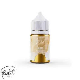 Colorant Alimentar lichid pt aerograf - GOLD - 33g - Fractal