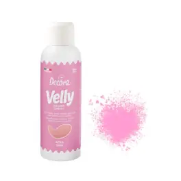Spray alimentar cu efect de catifea/velvet - 100ml - ROZ - Decora