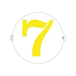 Șablon tort Cifra 7- 25 cm- Decora