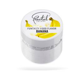 Aromă alimentară pudră incoloră - Funtasty BANANA/ BANANA - 30 g- Fractal