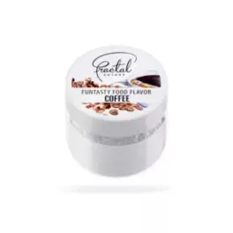 Aromă alimentară pudră incoloră - Funtasty COFFE/ CAFEA - 30 g- Fractal