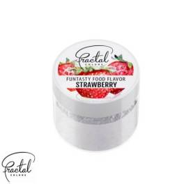 Aromă alimentară pudră incoloră - Funtasty Capsuni / STRAWBERRY- 30 g- Fractal 