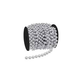 Banda Strass pentru torturi - Perle - Argintiu - 10 m lungime
