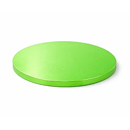Disc / Cake drum tort rotund Extra Tare 1,2 cm grosime - VERDE - Ø 25 cm - Anyta Cooking