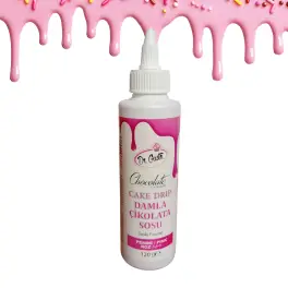 Glazura de ciocolata - Cake Drip - ROZ - 120g - Dr Gusto