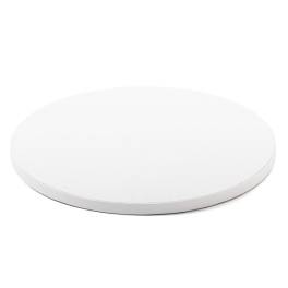 Cake Drum-Alb-Ø 50 cu 1.2 cm grosime -Decora - Anyta Cooking