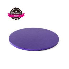 Cake Drum Violet Ø 25  cu 1.2 cm grosime -Decora